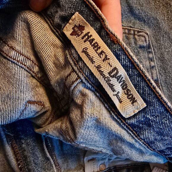Harley-Davidson Straight Leg Jeans - Classic Style - Picture 6 of 9